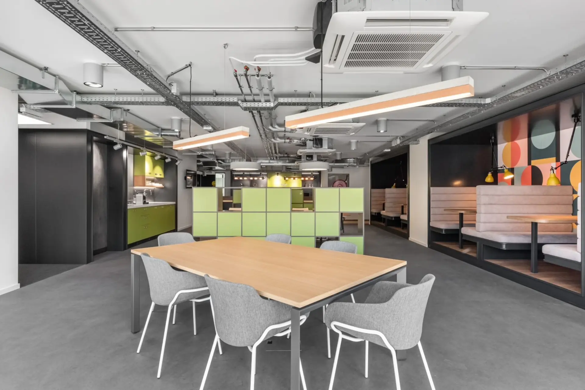 L’espace de notre agence à Lausanne, où se tiennent les rendez-vous